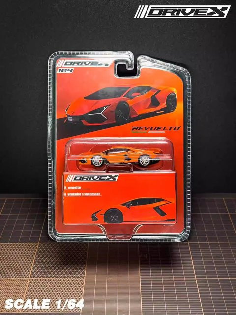 Linyi toy car Lamborghini Revuelto, Miniatur Druckgussmodell, 1:64, ab 14 Jahren - Bild 1