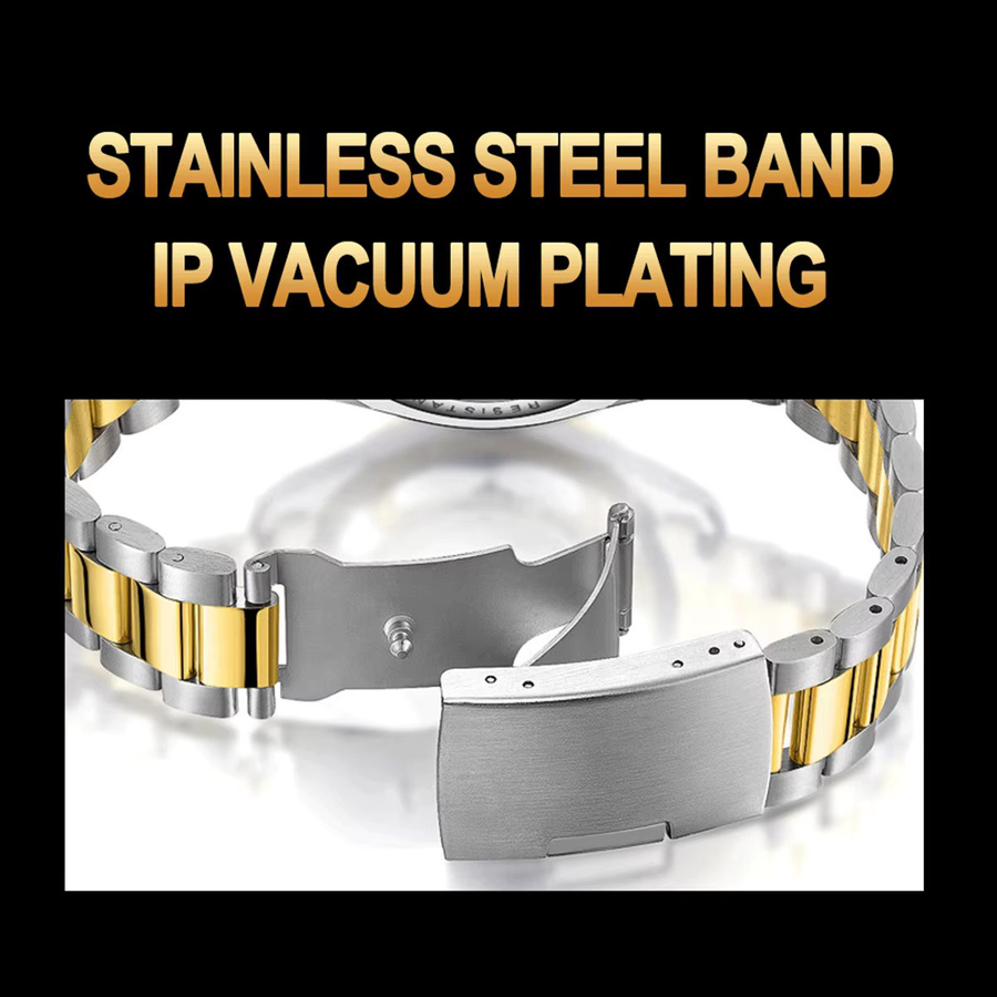 VA VA VOOM Armbanduhr Quarz, Edelstahl, 40 mm, Schwarz, Herren - Bild 2