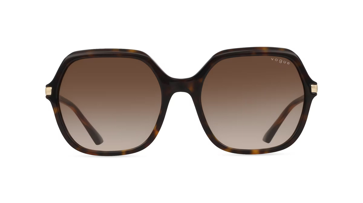 Vogue 0VO5561S Sonnenbrille, Vollrand, Quadratisch, Acetat, Damen, braun - Bild 1