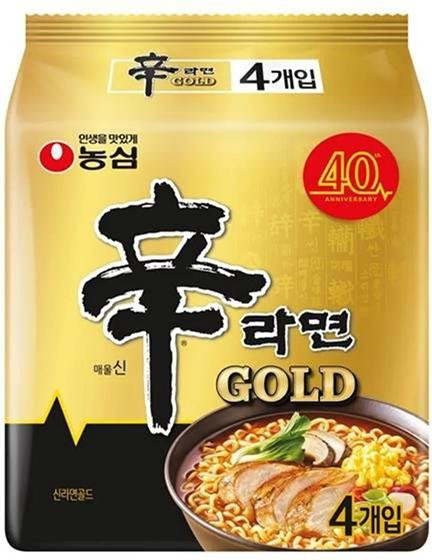 Nongshim Shin Ramyun Gold 4 x 125 g - Bild 1
