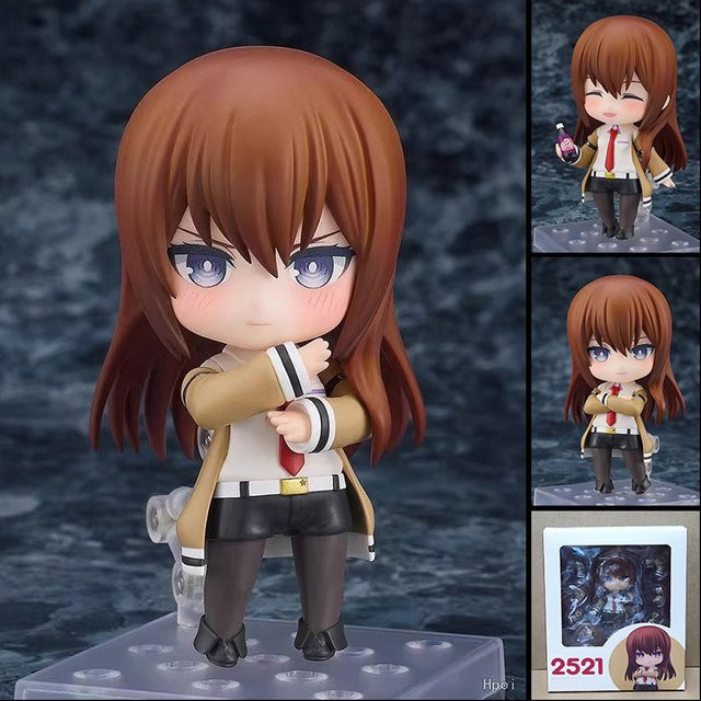 Bandai Steins Gate Kurisu Makise 2.0, Actionfigur, beweglich, mit austauschbarem Gesicht - Bild 1