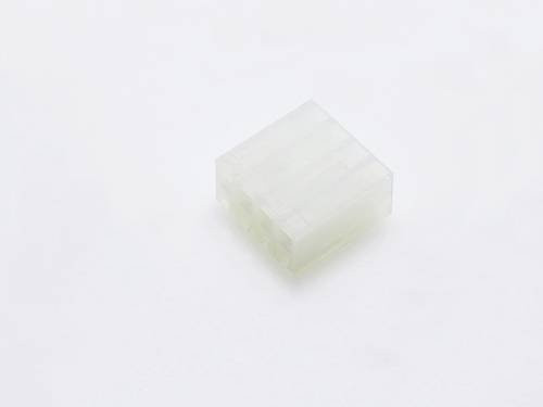 Molex Buchsengehäuse-Kabel 4-polig in Weiß und Transparent aus Kunststoff - Bild 1