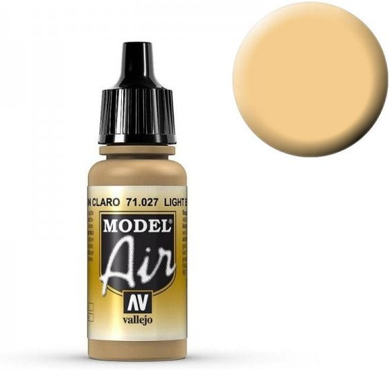 Vallejo Model Air, Hellbraun, 17 ml, Zubehör - Bild 1