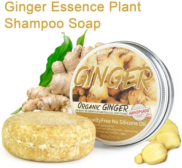 SADOER Shampoo Bar, Ingwer, Polygonum, Lavendel, Unisex - Bild 1