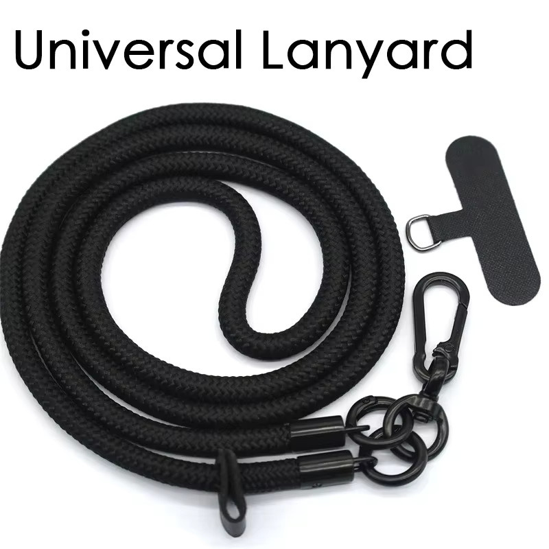 Mrgabwte Handy-Lanyard in Blau, verstellbares Umhängeband und Schultergurt als universelles Anti-Verlust-Halsband - Bild 2