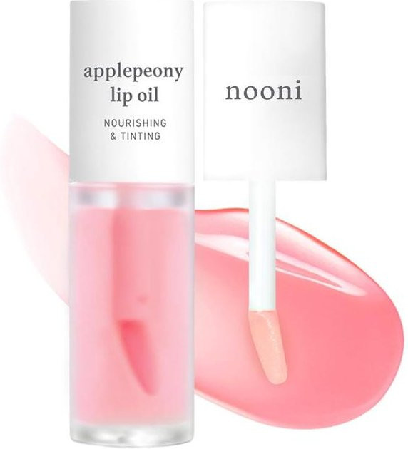 nooni Apple Peony Lippenöl, 3,7 ml, glänzend - Bild 1