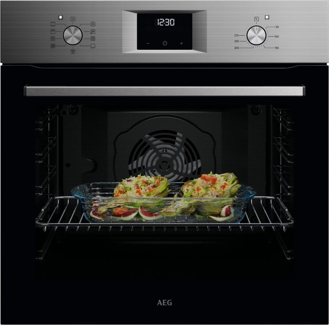 AEG Einbaubackofen OU5AB21FSM in Silber, 72 l, mit Heißluft, Grill und Top/Unterhitze, Energieeffizienzklasse A+ - Bild 1