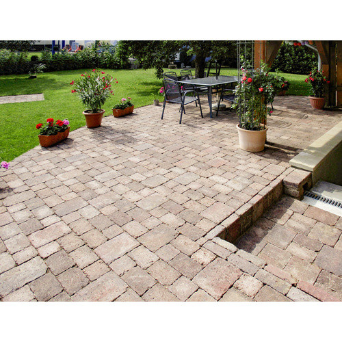 Mr. GARDENER Pflasterstein Antik aus Beton in Braun und Multicolour, B/H/T: 21 x 7 x 14 cm - Bild 2