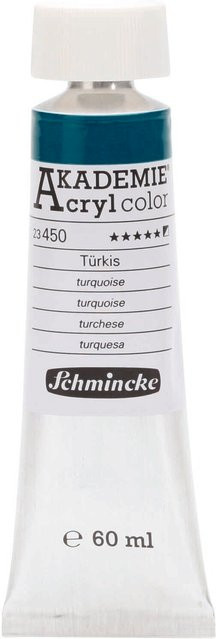 Schmincke Akademie Acrylcolor Türkis 60 ml - Bild 1