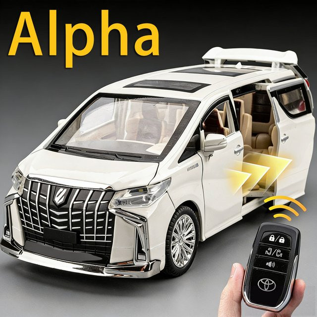 MAKEDA Alpha S680 Miniaturmodell, Spielzeug Auto, 1:24, mit Sound und Licht - Bild 1