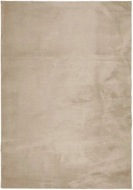 vidaXL Teppich Huarte Kurzflor in Sandfarben, weich, waschbar und rutschfest, B: 120 cm, T: 170 cm - Bild 1