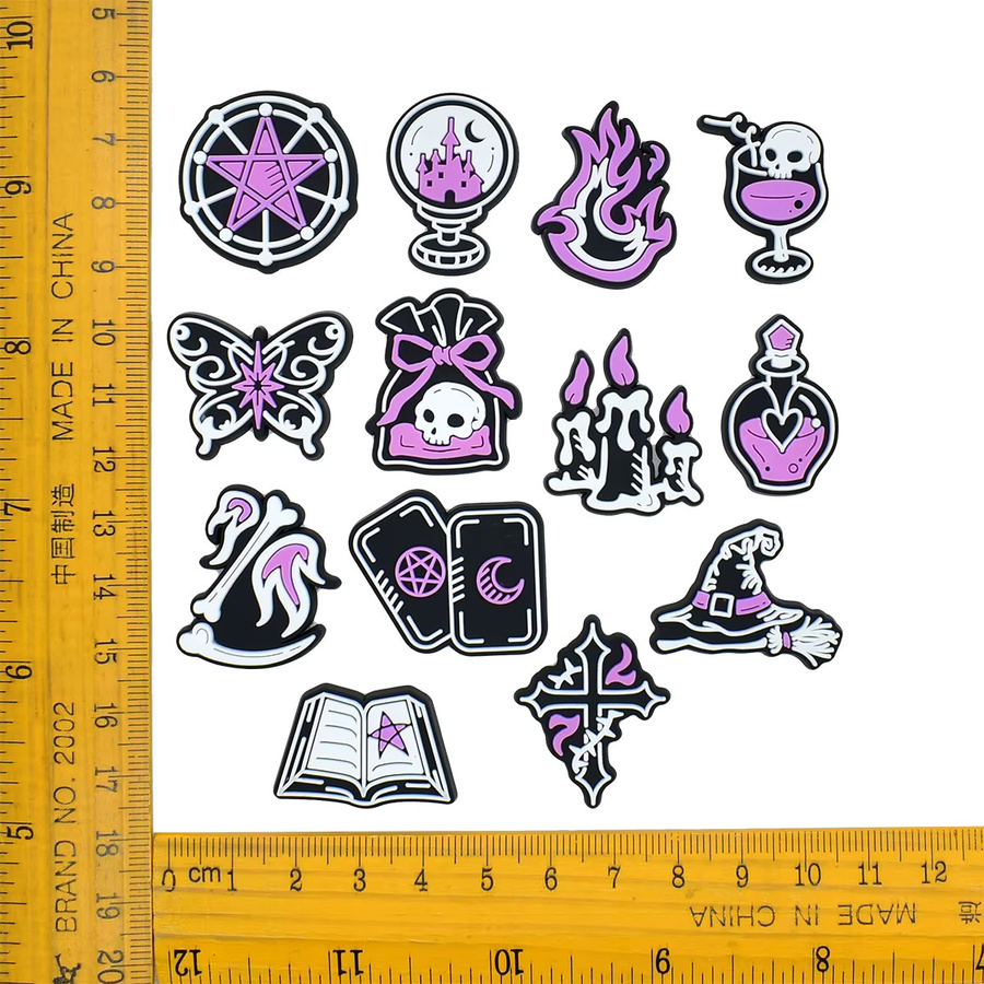 Lanxi League Schuh-Charms, Halloween Magic Series, Cartoon - Bild 3