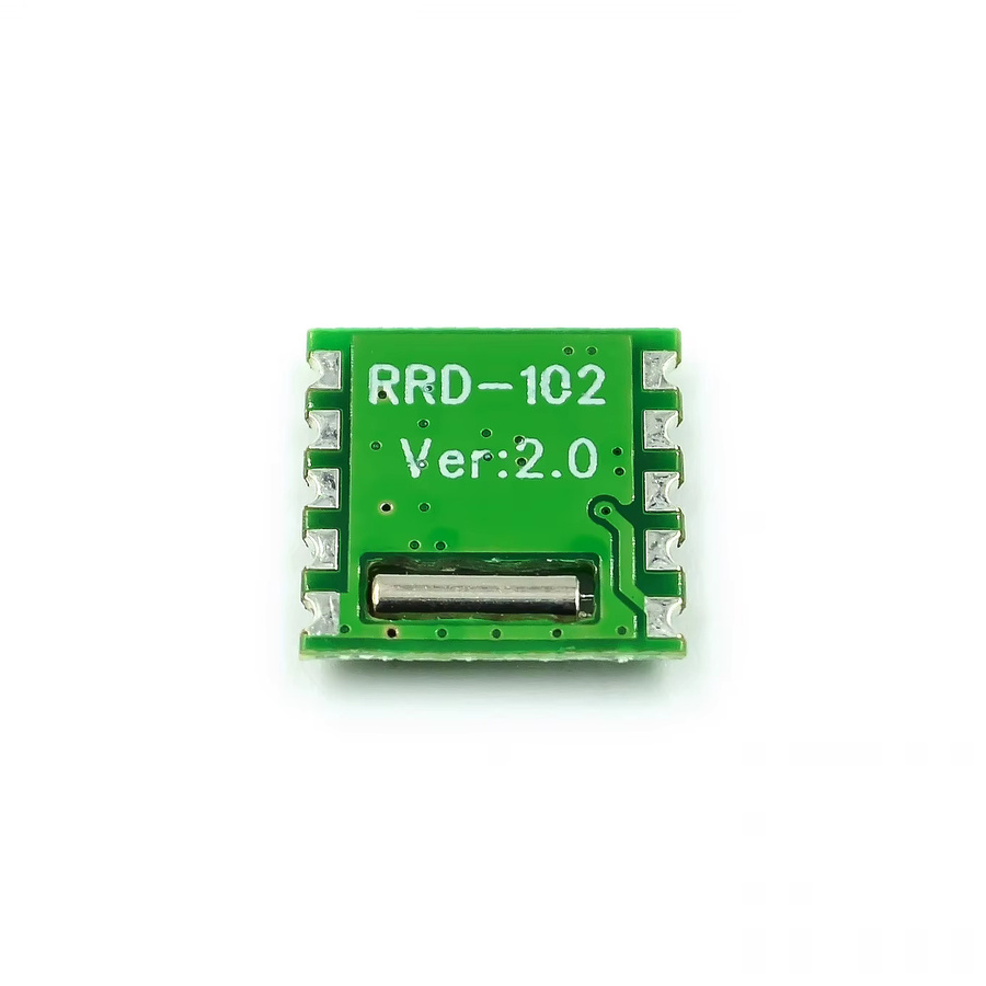 Profor RRD-102V FM Stereo Radio Modul RDA5807M mit drahtloser Funktion, 5er-Set, Grün - Bild 2