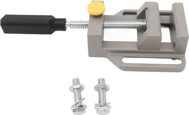 GoolRC Schnellspanner Schraubstock aus Aluminiumlegierung in Grau für Holzbearbeitung und DIY-Projekte - Bild 1