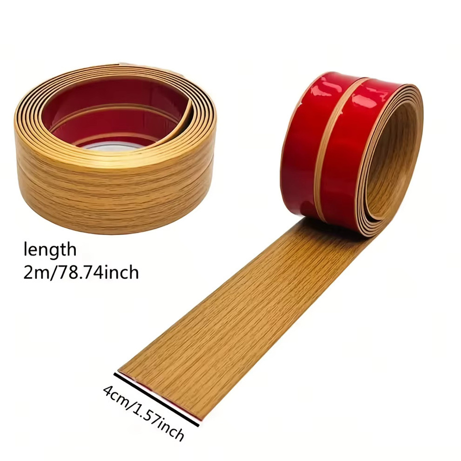 Flexible Eckzierleiste zum Aufkleben für Innen- und Außenwände, Braun, Breite: 4 cm, Länge: 2 m - Bild 2