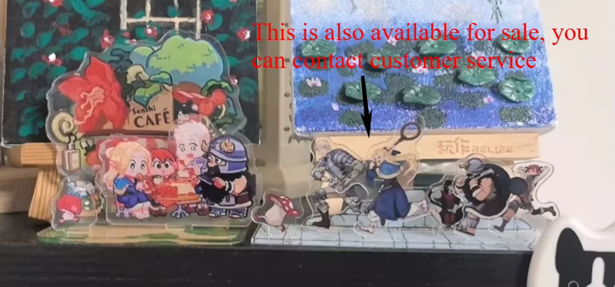 Bandai Delicious in Dungeon Acryl Standfigur Falin Touden mehrfarbig - Bild 6