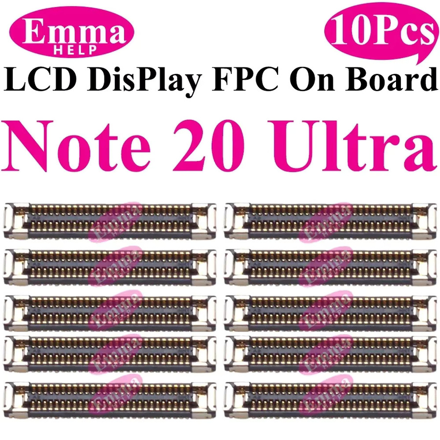 10 Stück Display-Anschluss FPC auf Mainboard-Stecker für Samsung S24 Plus S23 Ultra S22 S21 S20 FE Note 20 S10 Lite LCD-Bildschirm - Bild 2