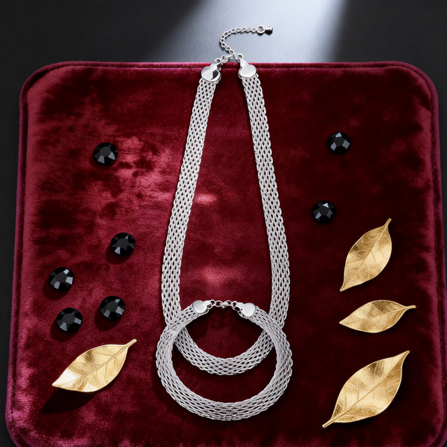 Schmuckset 925 Silber, Damen - Bild 1