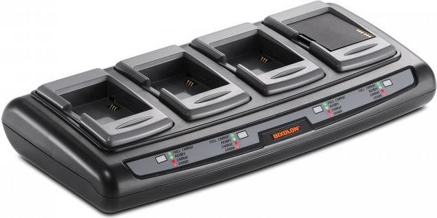 BIXOLON Quad Charger PQC-R200 Batterieladegerät für SPP-R200II, SPP-R300 und SPP-R400 in Schwarz - Bild 1