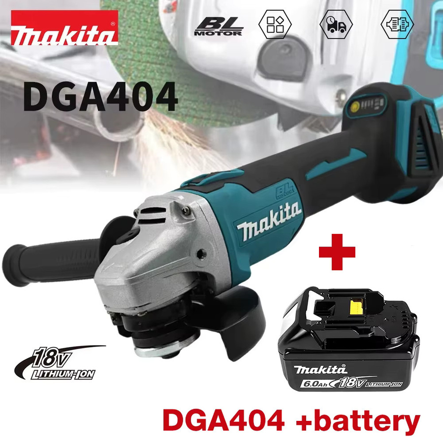 Makita DGA404 LXT 18V Akku-Winkelschleifer mit bürstenlosem Motor für 125 mm Scheiben zum Schleifen, Polieren und Schneiden von Metall und Holz - Bild 3