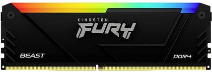 Kingston FURY Beast RGB DDR4 RAM Modul 16 GB 3200 MHz Schwarz Multicolour KF432C16BB12A/16 - Bild 1