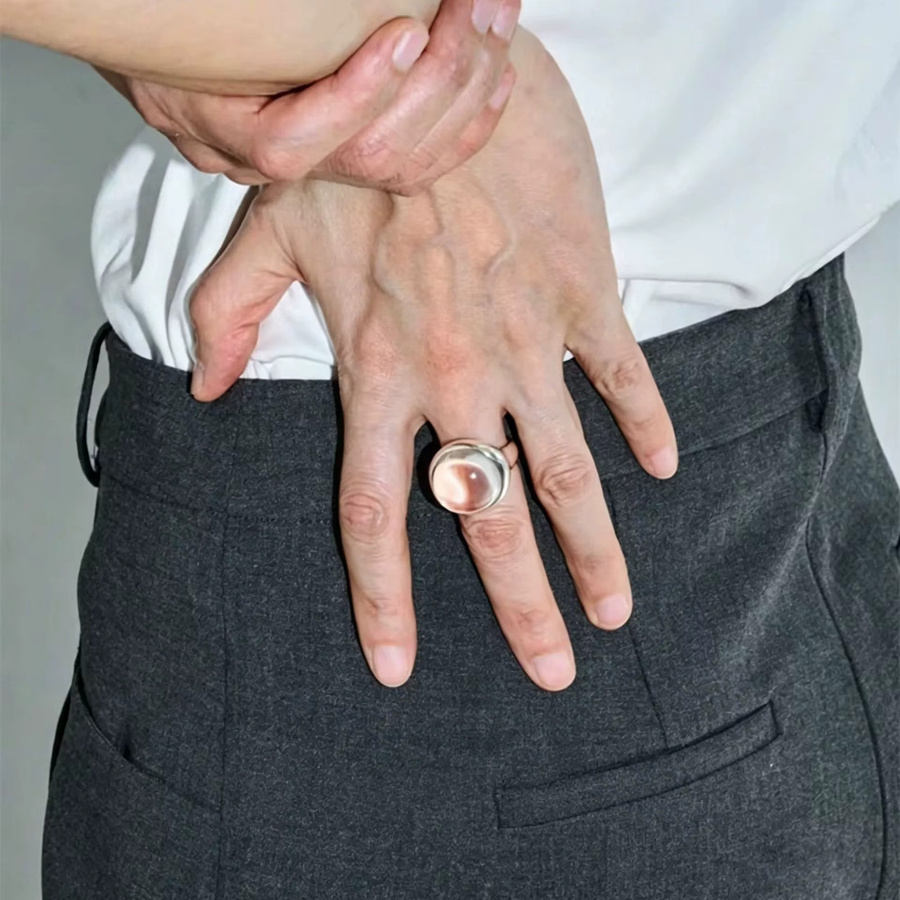 XIYANIKE Ring, Kristall, Silber, Damen - Bild 3