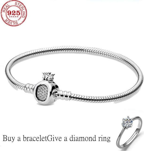 Armband 925 Silber, Zirkonia, Damen, 20cm - Bild 1