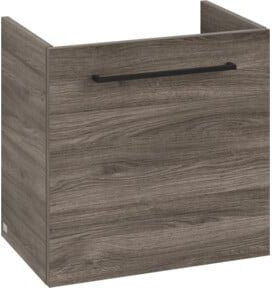 V&B Waschtischunterschrank Avento in Vulkanblau, Wandmontage, B/T/H: 53 x 38 x 51 cm - Bild 1