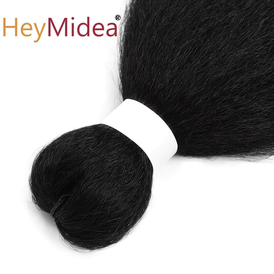 HeyMidea Vixen Bundles Häkeln Haar, 26 Zoll, Synthetisch, Yaki Gerade - Bild 4