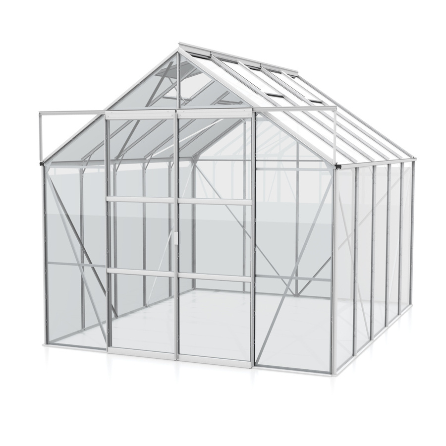 Vitavia Gewächshaus Uranus 8300 aus Aluminium eloxiert mit 8,3 m² und Sicherheitsglas - Bild 3