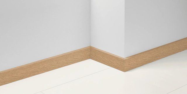 Parador Sockelleiste SL 18 Eiche D030 in Braun mit Kabelkanal, H x B x T: 70 x 17 x 2200 mm - Bild 1