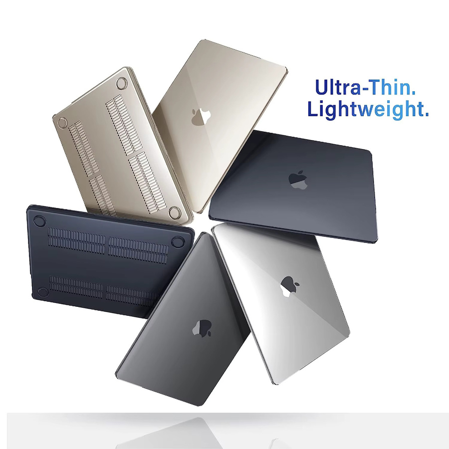 EGYAL Laptop-Hülle Neo für MacBook 13 Zoll, Ultradünnes Cover, Schwarz - Bild 2