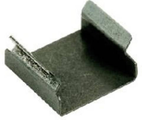 MiniTrix Gleisklammern, Zubehör, 1:87 (Spur H0), Metall, Grau - Bild 1