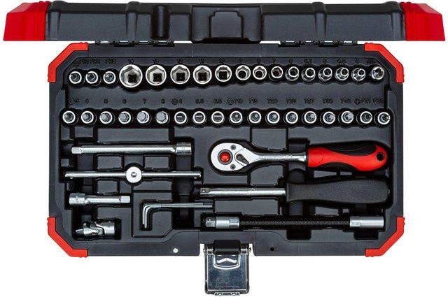 Gedore red Steckschlüsselsatz 1/4 Zoll, 46-teilig, Rot - Bild 2