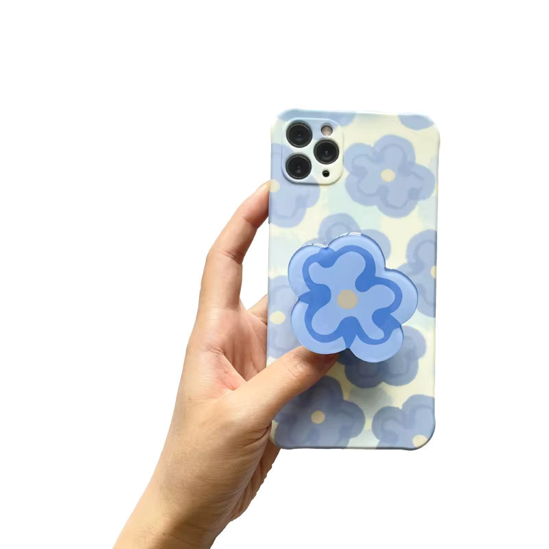 Blumen-Acryl-Handyhalter mit Pop-up-Funktion für iPhone 17, 16, 15 – Korea Style Handy-Griffständer und Zubehör - Bild 2
