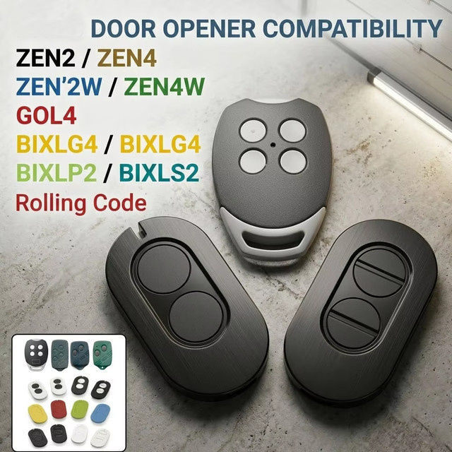 Scimagic-RC GOL4 Garagentoröffner Rolling Code 433,92 MHz für ZEN2 ZEN4 ZEN2W ZEN4W GOL4 BIXLG4 BIXLP2 BIXLS2 - Bild 1