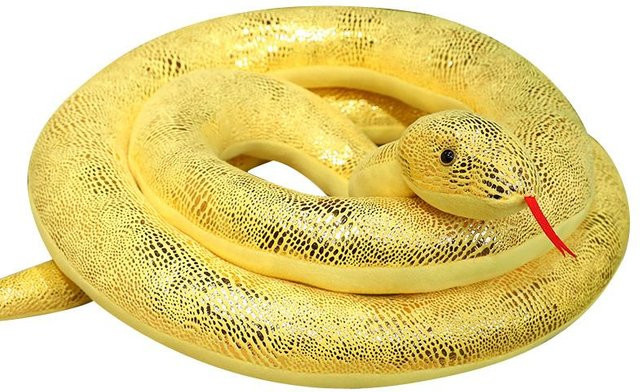 Yiran Health & Beauty Simulationsschlange, Plüschtier, 300cm - Bild 1