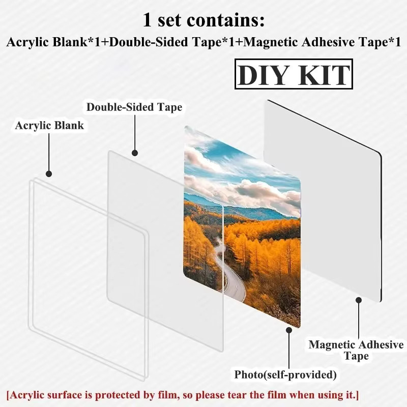 Meade Kreatives DIY Acryl-Kühlschrankmagneten Material-Set - Bild 2