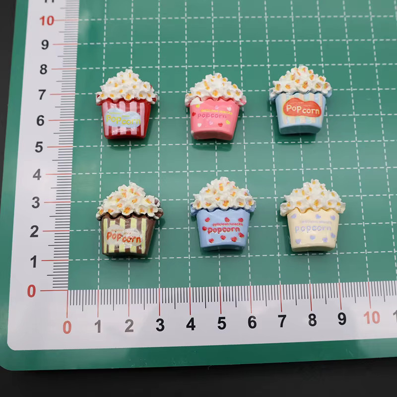 Mognot Popcorn Mini-Kühlschrankmagnete aus Harz in Bunt für Fotos und Notizen - Bild 5