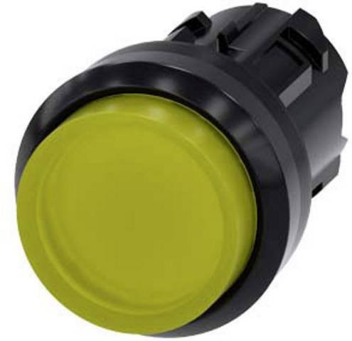 Siemens Leuchtdrucktaster 3SU1001-0BB30-0AA0 in Gelb und Grün, Durchmesser: 2,95 cm, Höhe: 2,95 cm, Schutzart IP66 IP67 IP69/IP69K - Bild 1