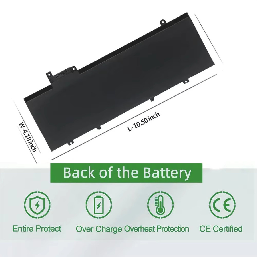 SKOWER Laptop-Akku 57Wh Schwarz für Lenovo ThinkPad T480s (Modelle: 01AV478, 01AV479, 01AV480, L17L3P71, L17M3P71, L17M3P72, SB10K97620, SB10K97621) - Bild 5