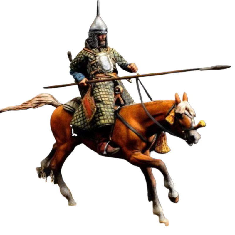 LISM Russische Kavallerie, Harzfigur, Modellbausatz, Maßstab 1:32, Einzelfigur - Bild 3