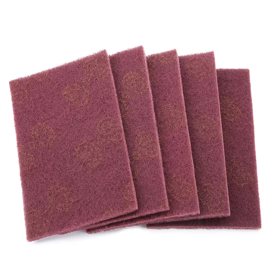 Scotch-Brite Set industrielle Schleifpads rote Abrasive Finishpads - Bild 3