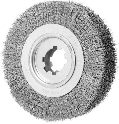 PFERD TOOLS Entgratbürste RBU ungezopft aus Stahl-Draht, Durchmesser: 250 mm, Bohrung: 50,8 mm, Drahtstärke: 0,50 mm - Bild 1