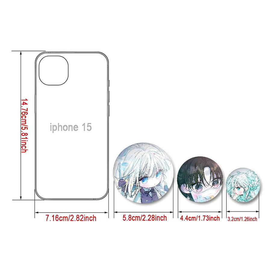 bilibili G-Guilds I-Idol Anstecknadeln, Weißblech - Bild 3
