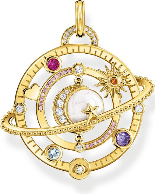 Thomas Sabo Anhänger mit Planetenring, 925 Silber, Damen - Bild 1
