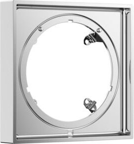 Hansgrohe Verlängerungsrosette 22mm in Chrom, B/B: 17 x 17 cm - Bild 1