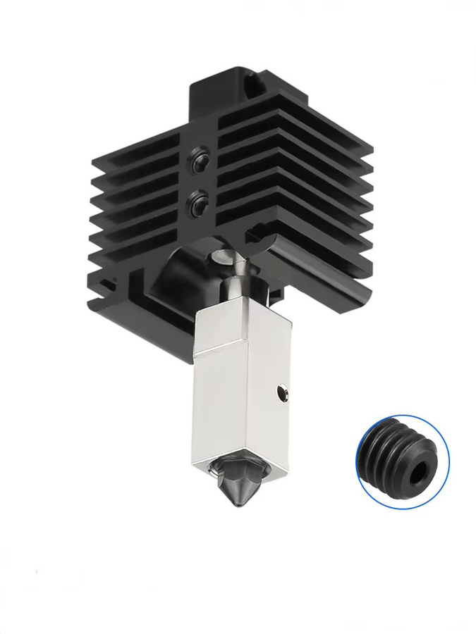 Bambu Lab Bi-Metall Heatbreak V2 Hotend Upgrade für P1S, P1P und X1C mit Düse und Thermistor in Silber - Bild 3