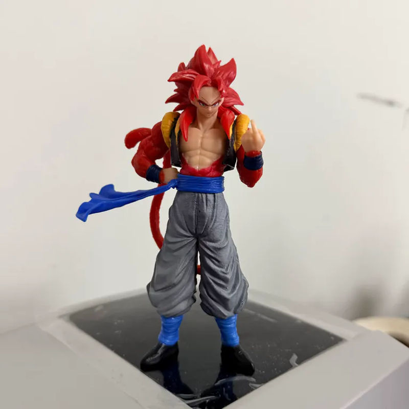 Bandai Dragon Ball Super Saiyan Wujita Handgefertigtes Anime Modell Ornament aus Kunststoff, mehrfarbig - Bild 4