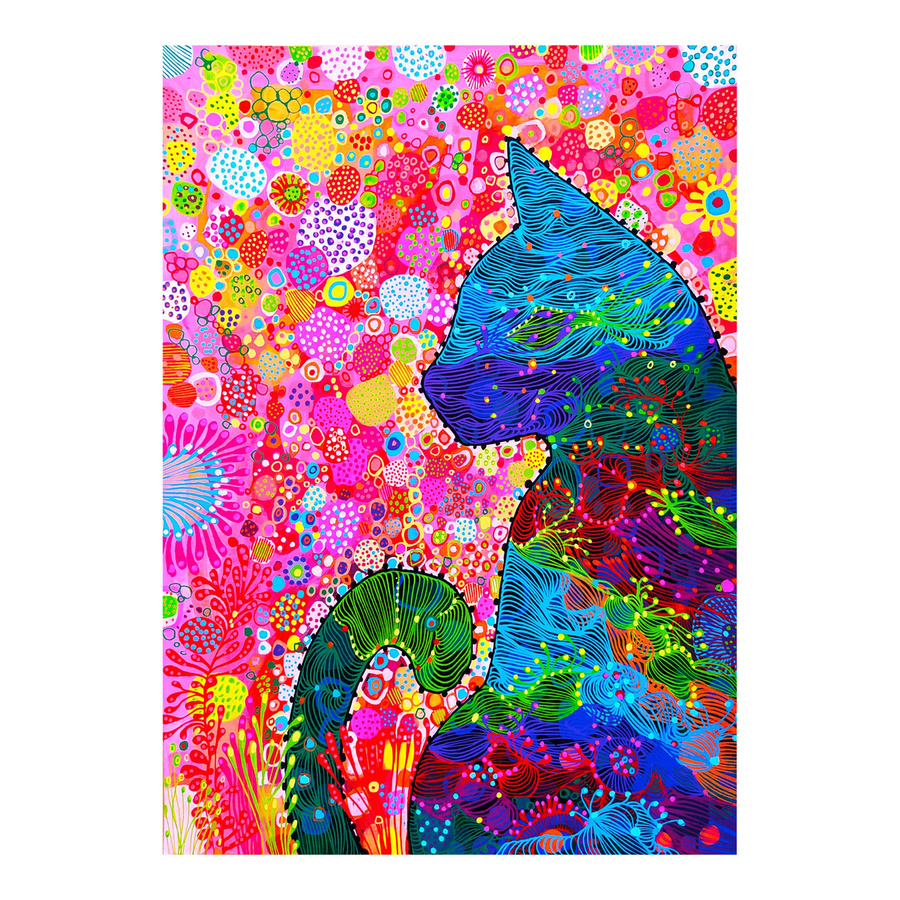 ENJOY Puzzle Katze, Tiere, Bunt / Mehrfarbig - Bild 2